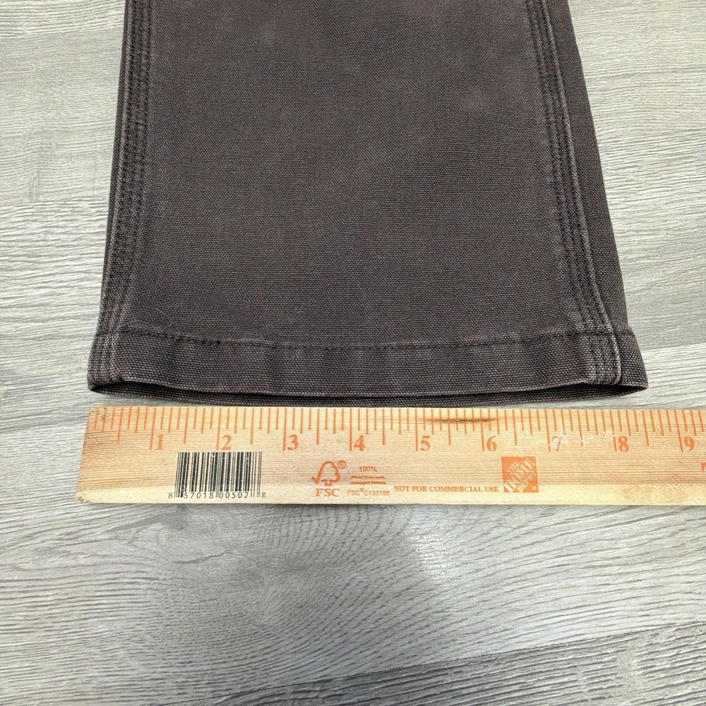 Levi's 568 Loose Carpenter Jeans Men's 31x30 (Fits 32x29) Brown Workwear - Picture 12 of 13